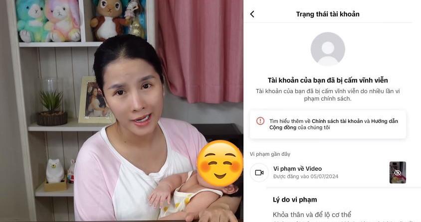 Bà Nhân Vlog mất kênh TikTok 5 triệu người theo dõi - 1