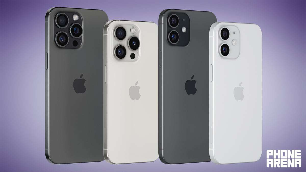 Concept photo of iPhone 16 series.