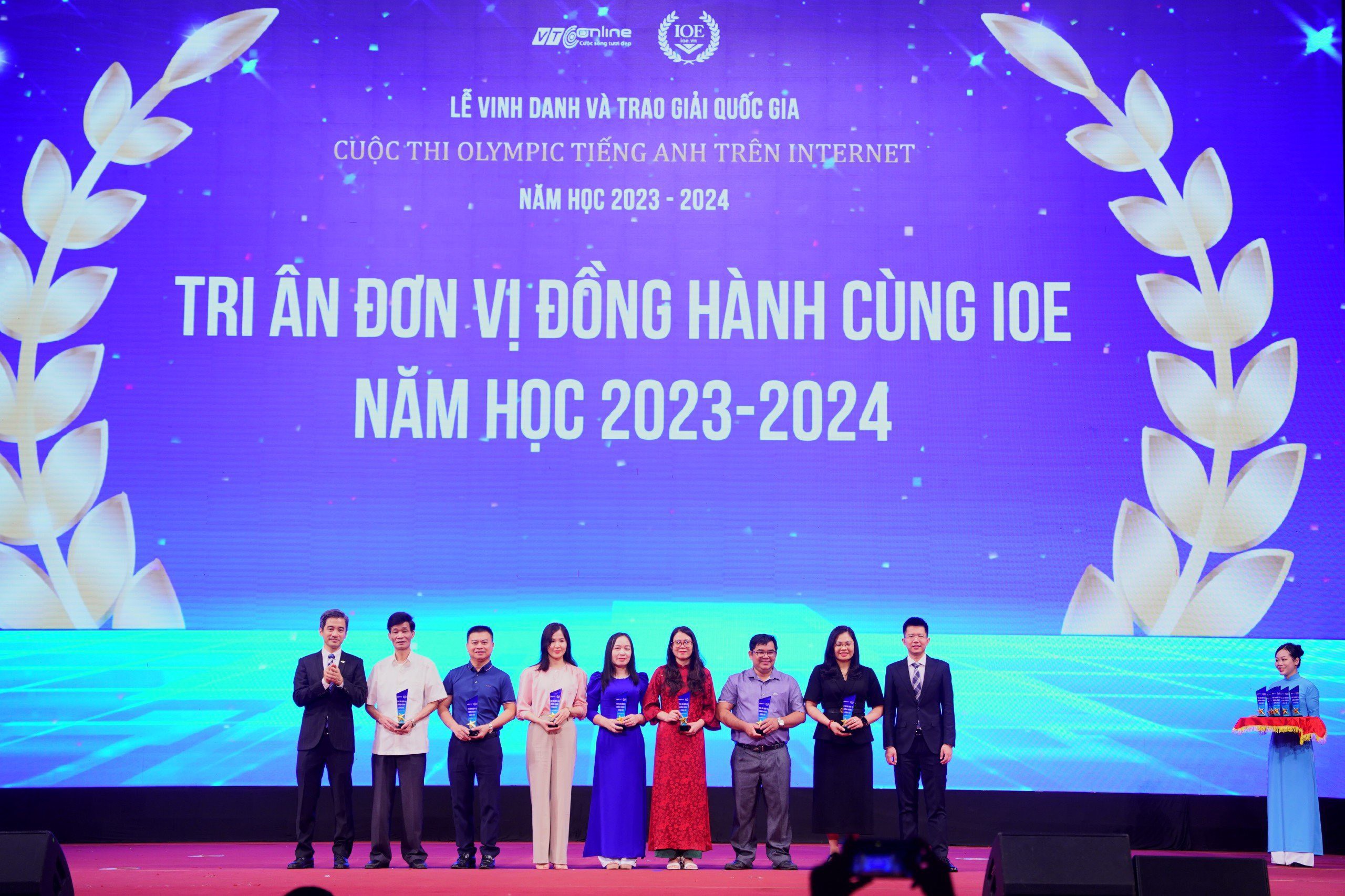 Tri ân các Sở Giáo dục và Đào tạo đồng hành cùng IOE năm học 2023 - 2024