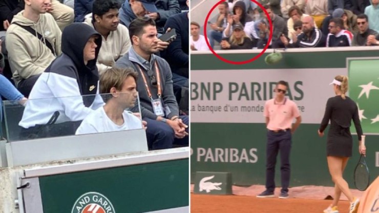 Sinner kín đáo tới cổ vũ bạn gái thi đấu ở vòng 1 Roland Garros 2024