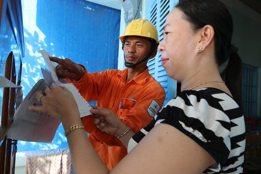 Sản lượng tiêu thụ điện toàn quốc lập kỷ lục mới. Ảnh minh họa: Tổng Công ty Điện lực miền Nam.