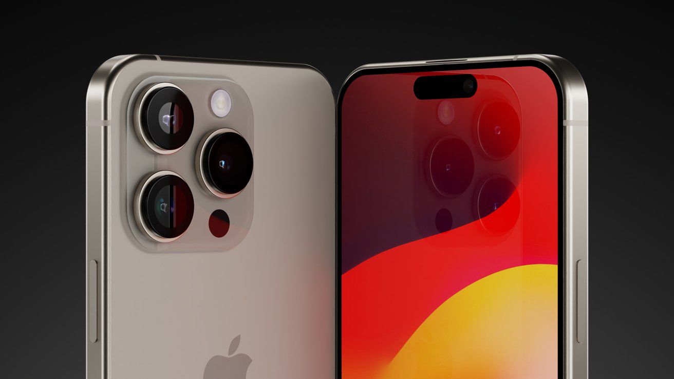 Ảnh concept iPhone 16 Pro.