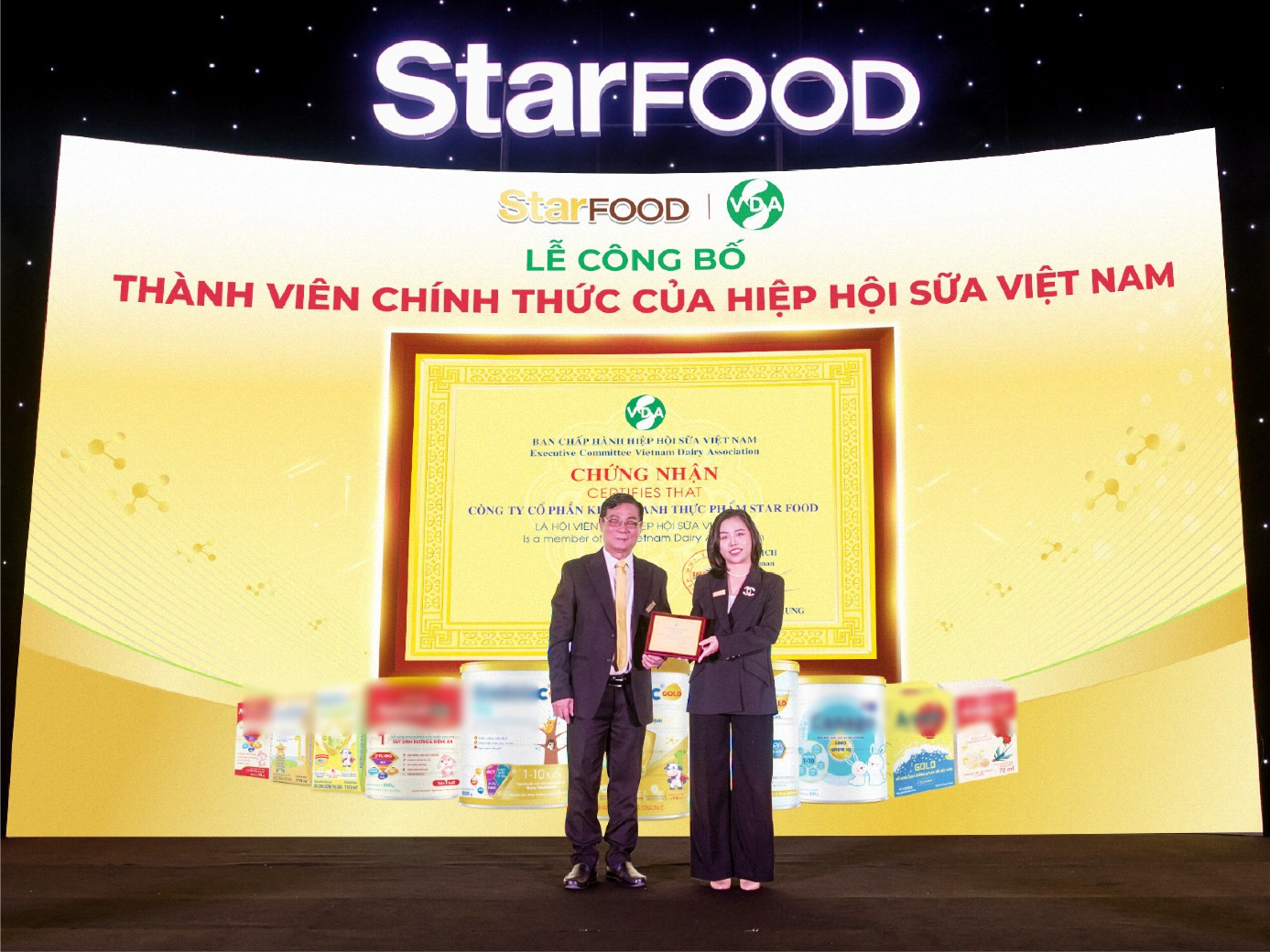 StarFOOD&nbsp; thành viên chính thức của Hiệp Hội Sữa Việt Nam