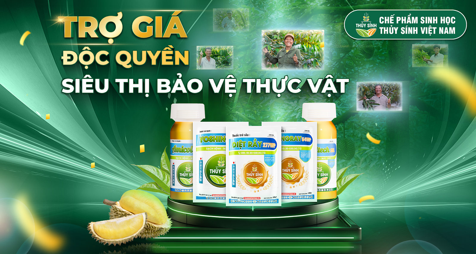 Dự án trợ giá thuốc BVTV từ Thủy Sính