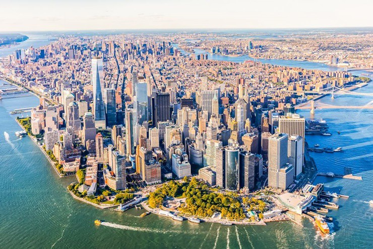 Manhattan là&nbsp;một trong năm quận của thành phố New York và được coi&nbsp;là&nbsp;trái tim của thành phố
