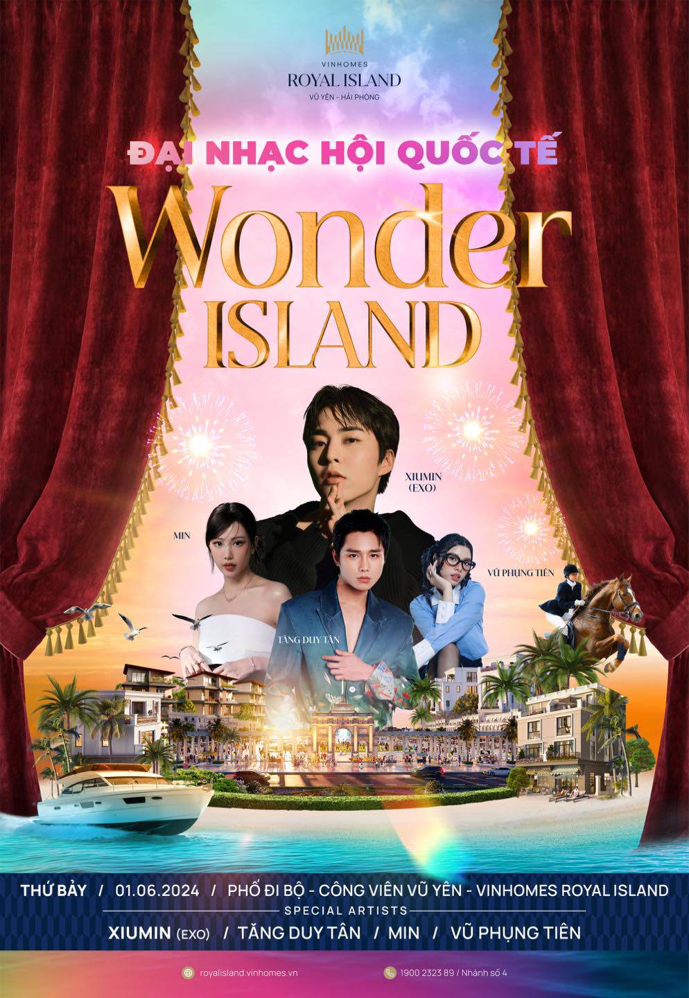 Dàn sao “khủng” góp mặt tại WONDER ISLAND đang “đốn tim” giới trẻ cả nước