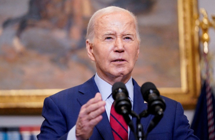 Tổng thống Mỹ Joe Biden. Ảnh: REUTERS