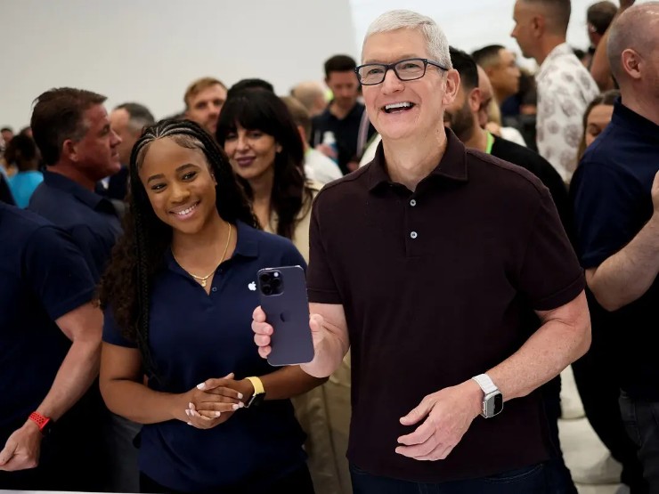 Tim Cook has taken Apple from success to success.