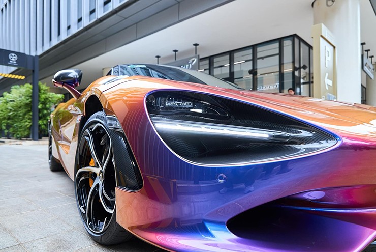 Đại gia Việt bỏ tiền tỷ ra đeo biển tứ quý 9 cho siêu xe McLaren