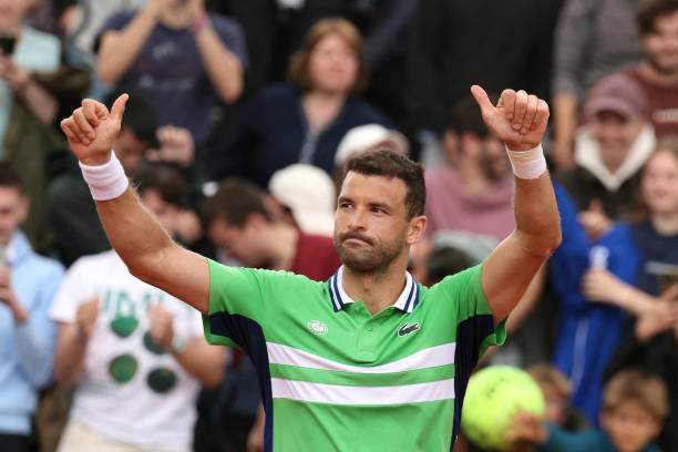 Dimitrov đầu năm chơi hay giải "làm nóng' nhưng "xịt" khi vào Grand Slam