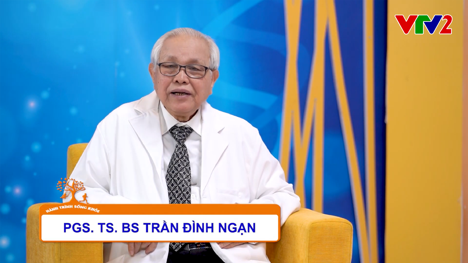 PGS.TS.BS Trần Đình Ngạn tư vấn sức khỏe trên VTV2