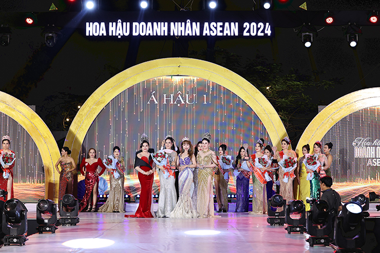 Thí sinh Nguyễn Lý đăng quang ngôi vị Á hậu 1 Hoa hậu Doanh nhân Asean 2024 - 1