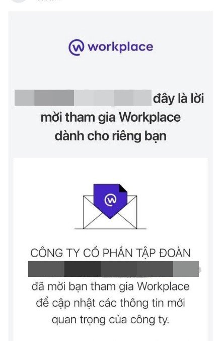 Cảnh giác khi làm nhiệm vụ online trên nền tảng Workplace