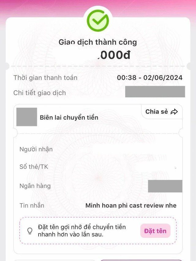 Đình Khang đã hoàn trả phí review lại cho quán.