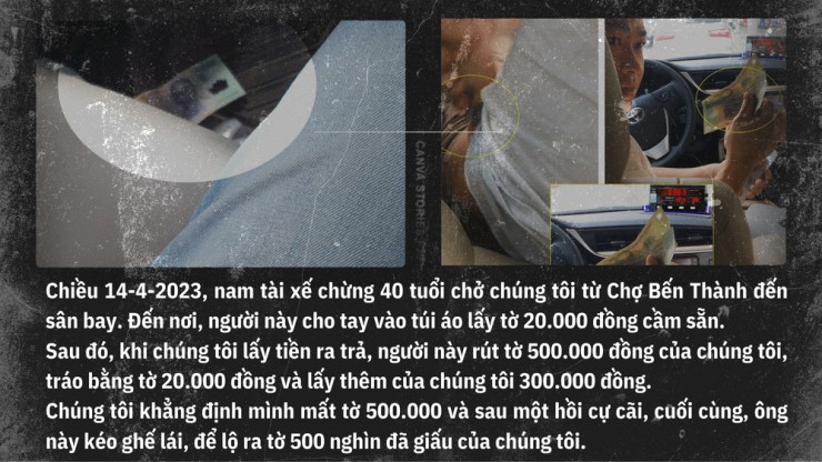 ĐIỀU TRA: Tái diễn nạn tài xế taxi tráo tiền ở TP.HCM - BÀI 1: Lật mặt các chiêu trò xảo thuật tráo tiền - 8