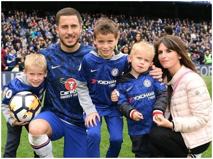 Tổ ấm hạnh phúc của Eden Hazard.