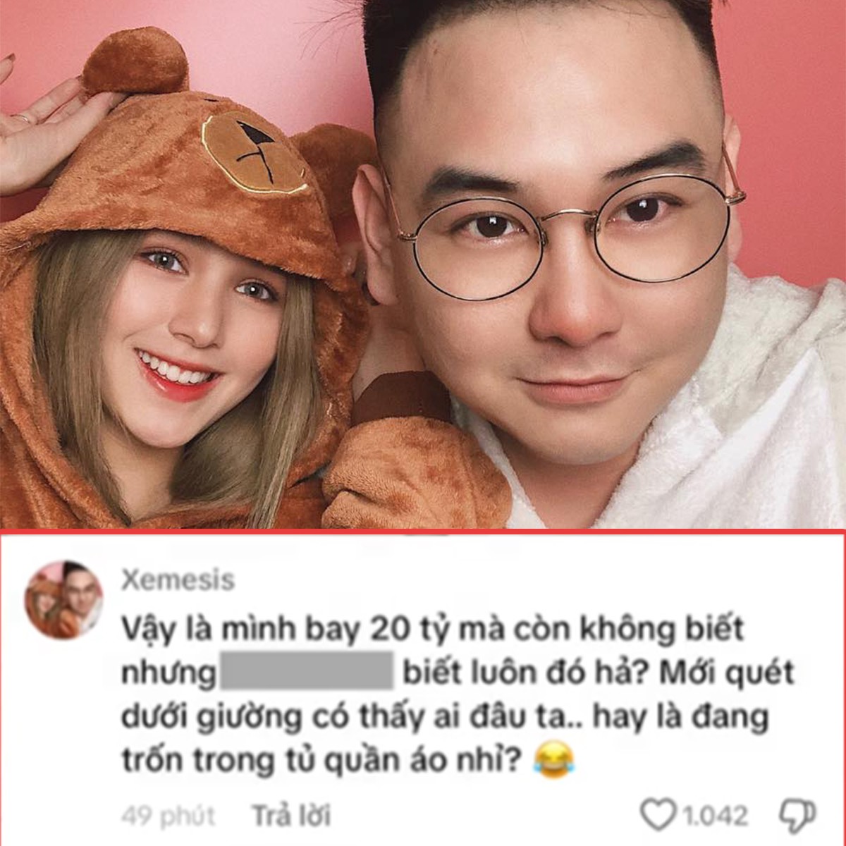 Màn đáp trả của streamer Xemesis.