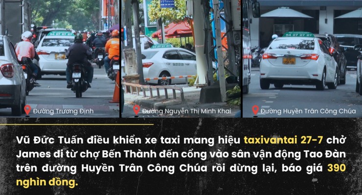 ĐIỀU TRA: Tái diễn nạn tài xế taxi tráo tiền ở TP.HCM - BÀI 2: Tài xế taxi giật, tráo tiền nhanh như chớp - 2