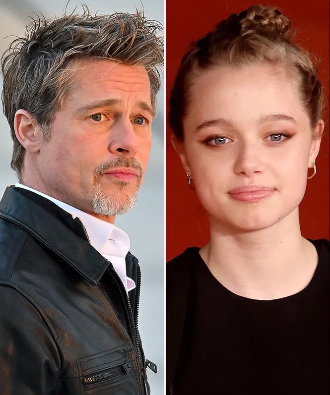 Brad Pitt 'buồn vì con gái bỏ họ bố' - 1