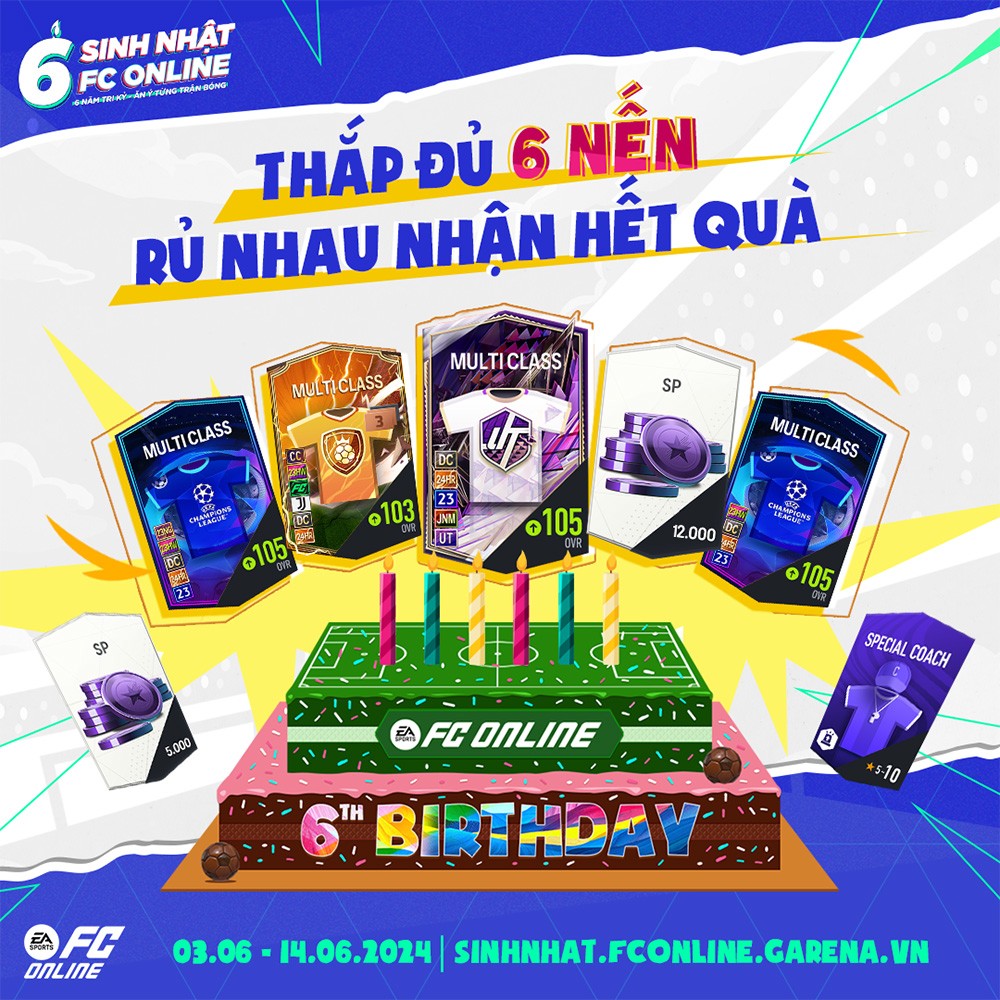 Sinh nhật 6 tuổi FC Online: 6 năm tri kỷ - Ăn ý từng trận bóng - 2