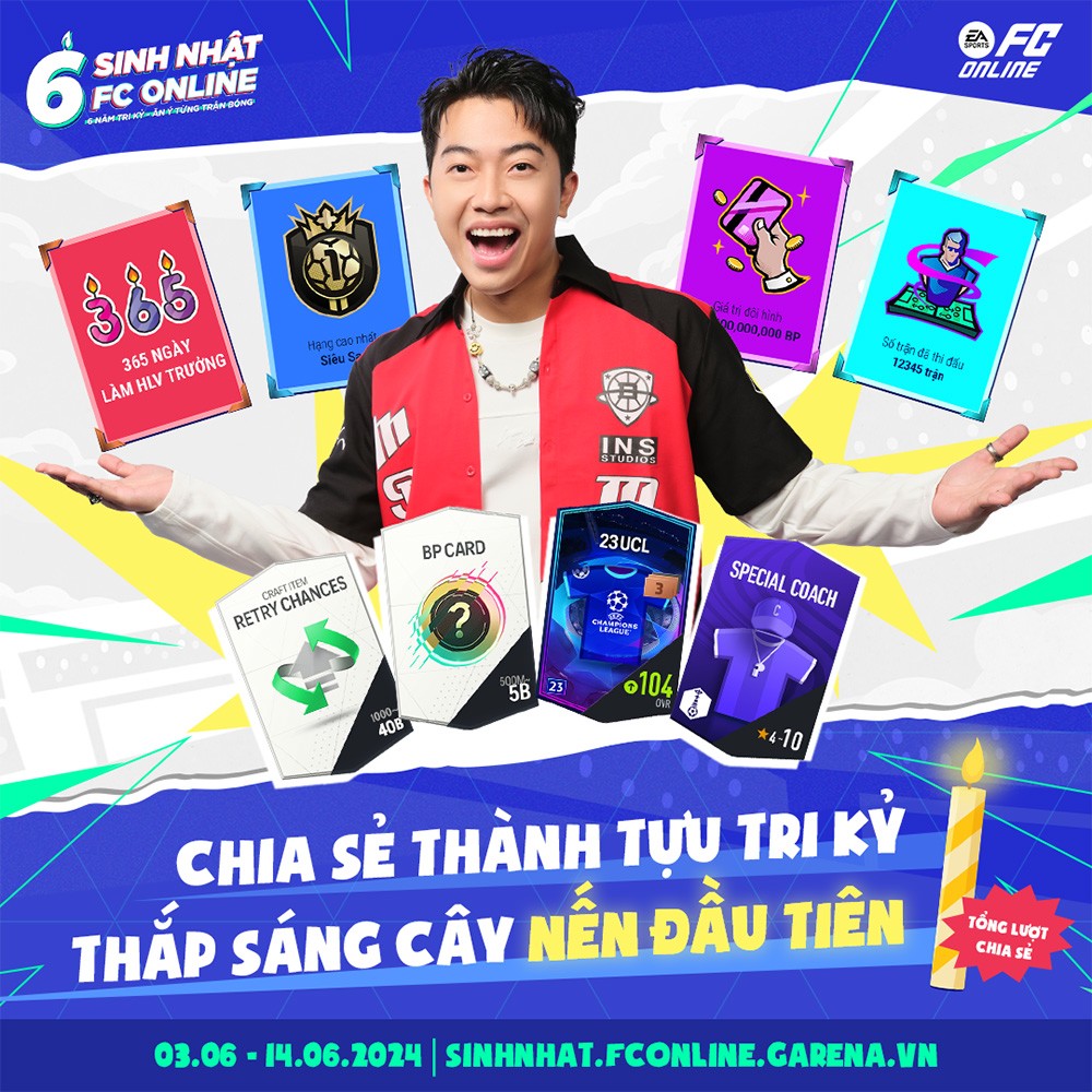 Sinh nhật 6 tuổi FC Online: 6 năm tri kỷ - Ăn ý từng trận bóng - 3