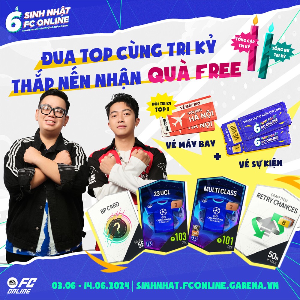 Sinh nhật 6 tuổi FC Online: 6 năm tri kỷ - Ăn ý từng trận bóng - 5