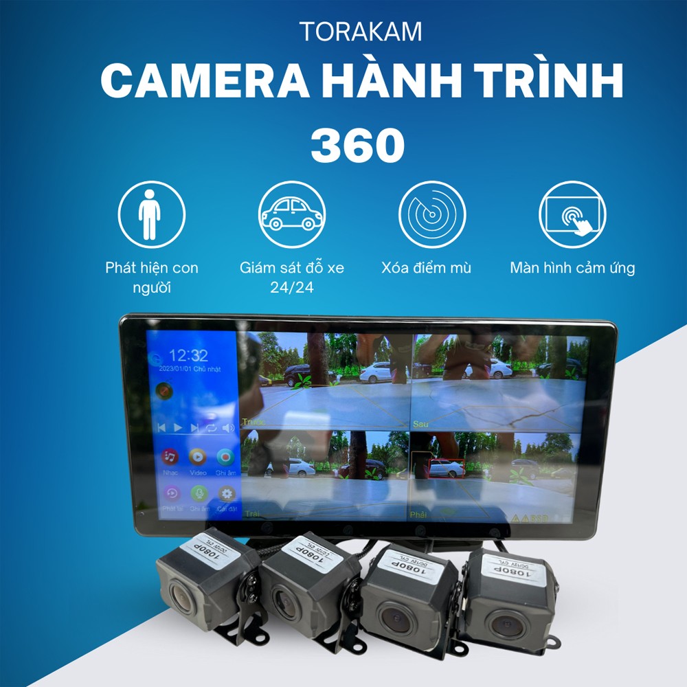 Camera 360 cho xe tải của TORAKAM - Giải pháp an toàn và tiện lợi - 1