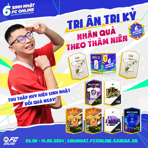 FC Online phát hành MV Tri kỷ và tặng ICONS+5 để chào mừng sinh nhật 6 tuổi - 1