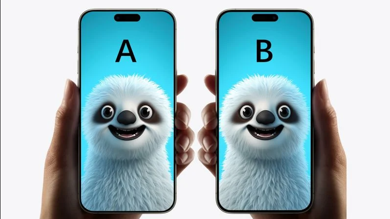 Ảnh concept iPhone 16 Pro Max (trái) và&nbsp;iPhone 15&nbsp;Pro Max (phải).