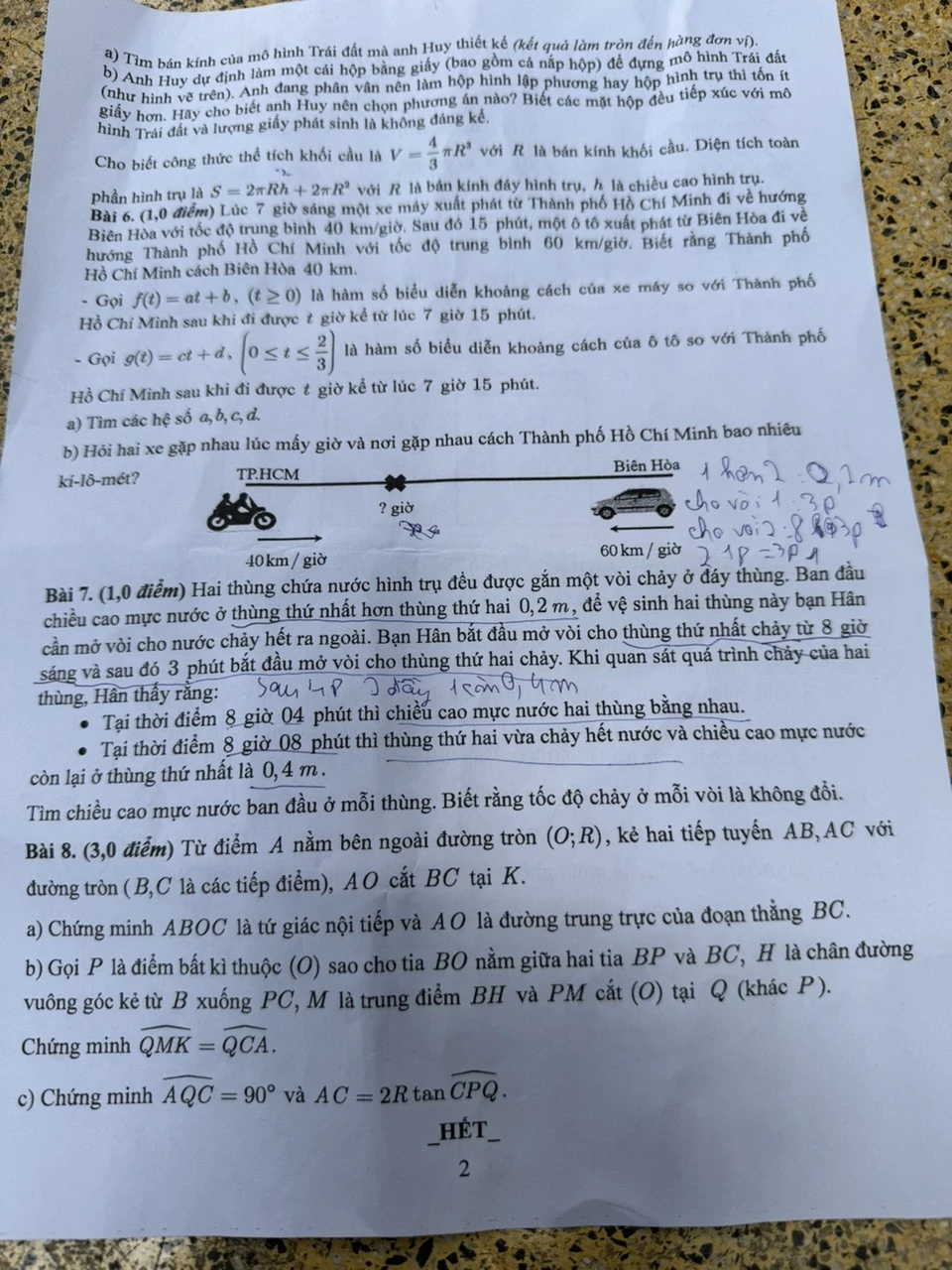 Đề Toán thi vào lớp 10 TP.HCM - 3