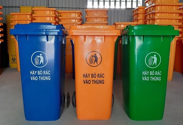 Thùng rác nhựa mang đến giải pháp thu gom rác tiện lợi, dễ dàng