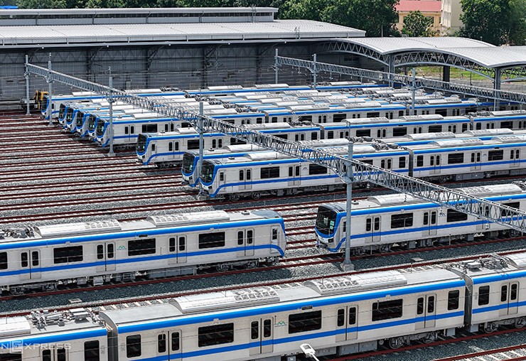 Bãi đỗ metro lớn nhất nước ở Sài Gòn - 4