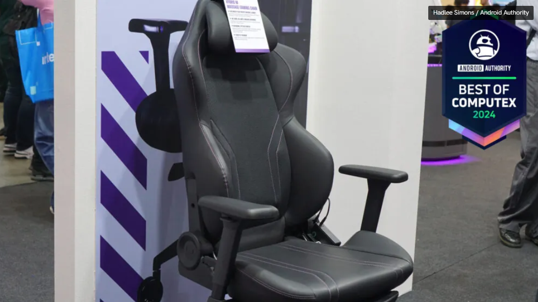 CoolerMaster Hybrid M massage gaming chair.