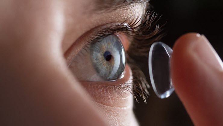 Tears can charge smart contact lens batteries.
