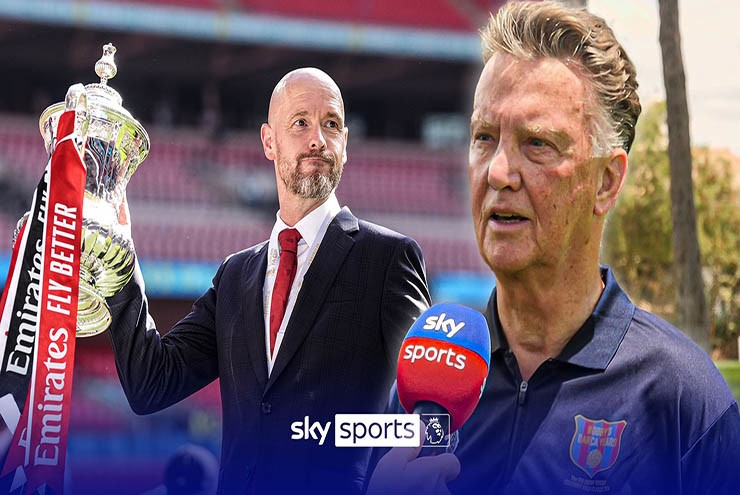 Van Gaal thừa nhận Ten Hag cầm quân MU không tốt, trách giới chủ “Quỷ đỏ” câu giờ