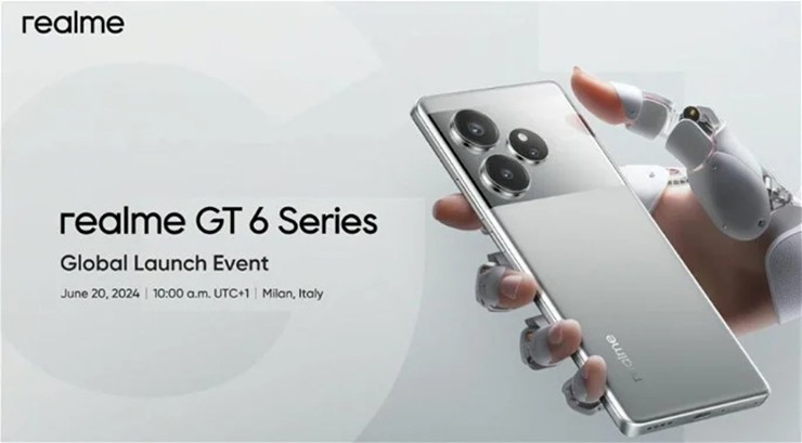 Ảnh rò rỉ&nbsp;Realme GT 6.