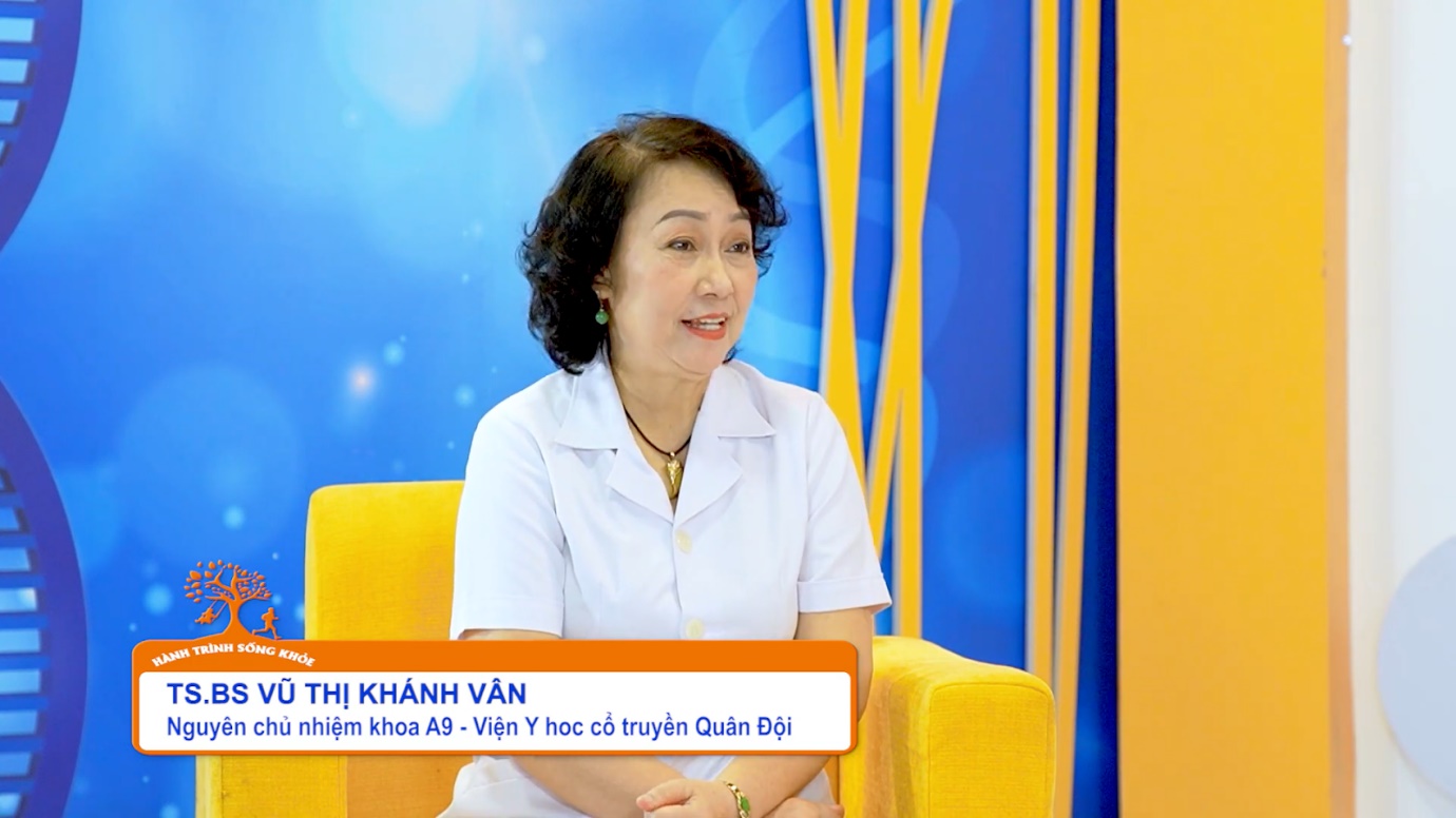 TS.BS Vũ Thị Khánh Vân_Nguyên chủ nhiệm khoa A9 - Viện Y học cổ truyền Quân Đội