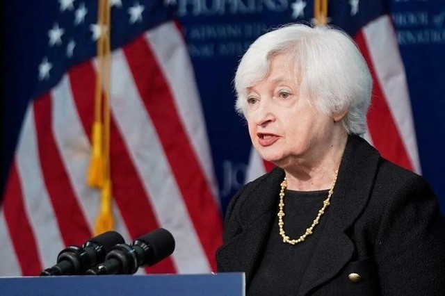 Bộ trưởng Tài chính Mỹ Janet Yellen. Ảnh: Reuters