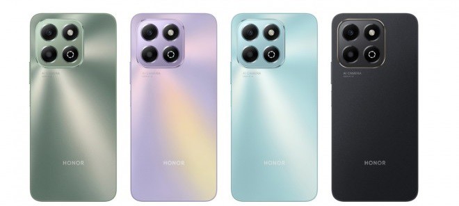 4 phiên bản màu của Honor X6b.