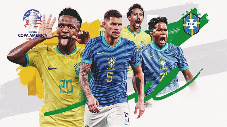 Brazil cũng sở hữu dàn đội hình có chiều sâu