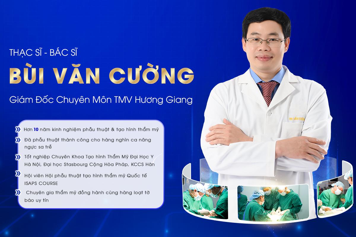 Ths.BS Bùi Văn Cường - Chuyên gia phẫu thuật thẩm mỹ vòng 1