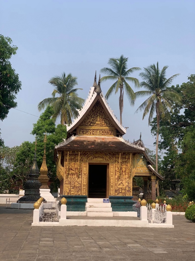 Wat Xieng Thong ở Luang Prabang.