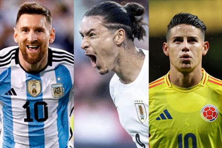 Dàn sao đua tài Copa America: Nunez dễ làm lu mờ Messi, James Rodriguez "hồi xuân"