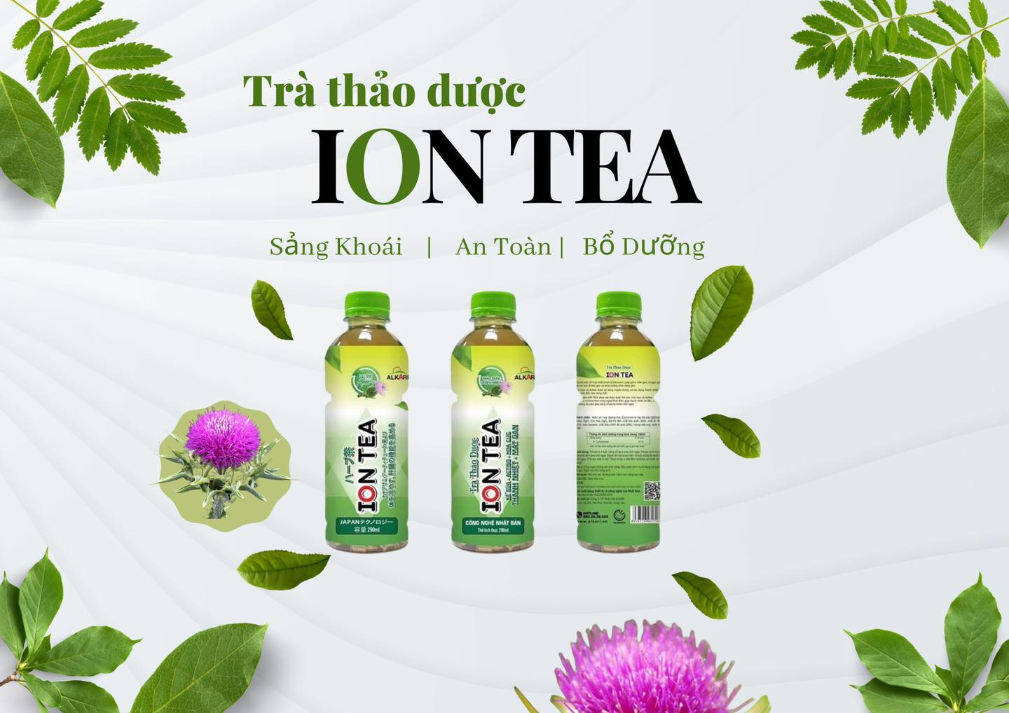 Trà ION TEA - Thức uống thơm ngon, an toàn cho sức khỏe, phù hợp với mọi độ tuổi