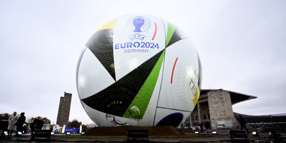 The ball in the Euro 2024 season.