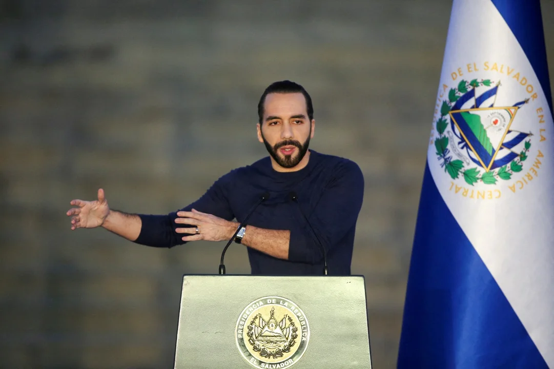 Tổng thống El Salvador – ông Nayib Bukele (ảnh: Reuters)