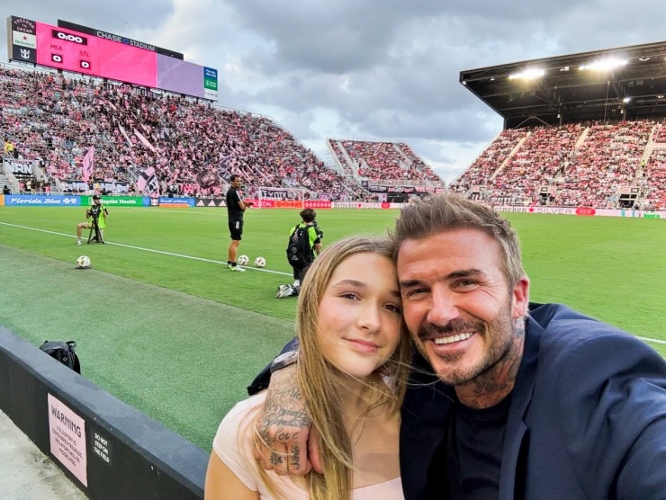 Cuộc sống của con gái út nhà Beckham - 1