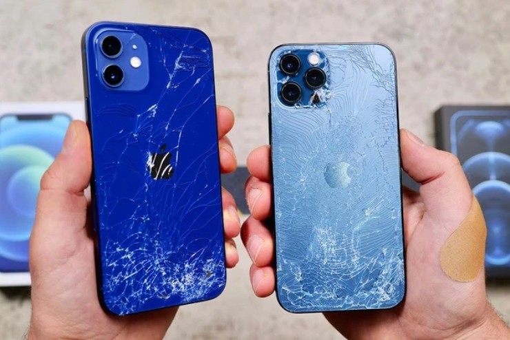 Ceramic Shield giúp khả năng chống rơi vỡ của iPhone tốt hơn.