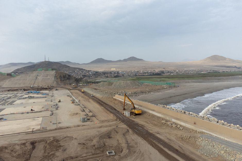 Cảng nước sâu Chancay đang được công ty Trung Quốc xây dựng ở Peru.