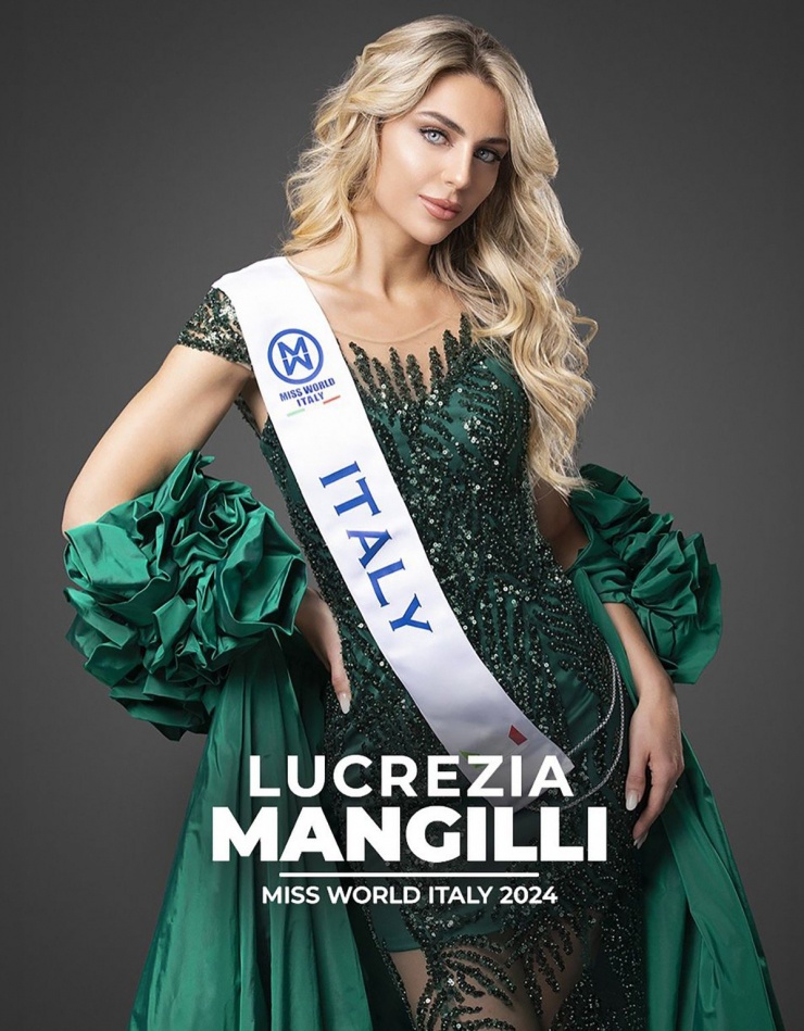 Ngày 16/6, người đẹp LucreziaMangilli đã được bổ nhiệm trở thành Hoa hậu Thế giới Italia 2024.Cô giành quyền tham dự cuộc thi Hoa hậu Thế giới lần thứ 73, dựkiến tổ chức vào năm 2025.